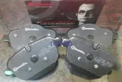 【昌易汽材】寶馬 F10 520 528 後 煞車皮 來令片(對應碟盤330mm) brembo 運動版 特價3200元
