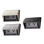 (店+)【Panasonic 國際牌】掀蓋式防雨插座 耐候性佳 大視角升級 WKF2105W  WKF2105B WKF2105S