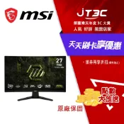 JT3C MSI 微星MAG 274CF E20 曲面電競螢幕 (27型/FHD/200Hz/0.5ms/VA/HDMI)