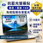 【Ezatick】ASUS VivoBook S15 S3502 S3502ZA 防藍光螢幕貼｜鏡面/霧面可選｜