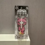 Mori Chack 設計的暴力熊 (Gloomy Bear) 寒冷地限定版粉色雪地吊飾 雪球 圍巾熊 日本限定