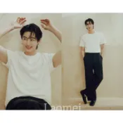 正韓預購 邊佑錫同款 韓國🇰🇷Giordano厚棉素色T-shirt 歐巴風