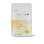 【世華生技】維生素D3 500IU(30顆/袋 軟膠囊 脂溶性)