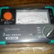 全新品專業工具日本共立KYORITSU3432指針式高阻計絕緣阻抗測試計器