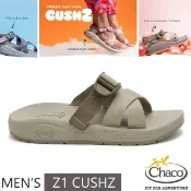 【Chaco】 男 Z1 CUSHZ 休閒拖鞋(標準款)/ CH-USM01-HL78 滄海泥潤