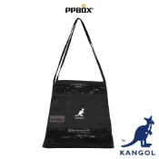 KANGOL 袋鼠 針織網布肩背包 65551780 時尚 包包 肩背包 購物包 隨身小包 購物袋 洞洞包 日韓穿搭