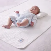 【ZAMZAM】韓國冰羽紗兒童涼感保潔墊 夏季涼墊(日本東洋紡冰絲)   -HUGPAPA旗下寢具品牌