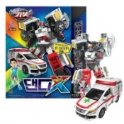 現貨免運🎉韓國空運 hello Carbot 衝鋒戰士 新 救援大力x 進化版 救護車 消防車 警車 變形機器人 生日禮