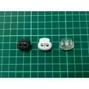 MIT《台灣製》💖可愛豬鼻子造型彈簧扣/手作材料/手工藝材料/雙孔調節扣/彈簧扣/鞋帶扣/繩扣/束繩扣/止滑扣/口罩扣