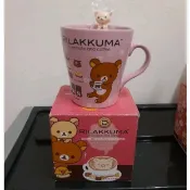 7-11 粉色陶瓷馬克杯+攪拌湯匙