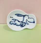 【震撼精品百貨】史奴比Peanuts Snoopy SNOOPY小碟子/醬油碟-奔跑#86285 震撼日式精品百貨