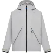 (店+)【adidas 愛迪達】LE4548 adidas MULTI RAIN 戶外防水透溼耐磨徒步運動寬鬆 衝鋒衣 男款