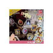(店+)【M.M小舖】『現貨』BANDAI 轉蛋 扭蛋 迪士尼公主畫像金屬戒指 公主 戒指 美人魚 睡美人 白雪公主 全6款