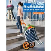 🎉可開發票🎉捷安璽買菜小拉車家用新款購物車爬樓手拉車摺疊輕便攜老人手推車