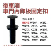 賓士BENZ W204 W207 W211 W212 膨脹螺絲 尾燈飾車門內飾板固定扣 後車廂 防水塞卡扣