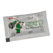 芥末椒鹽(3g*100入)全素小包裝｜微嗆山葵胡椒鹽 燒烤炸物沾用芥末椒鹽 拌醃烤提味 獨立包裝外帶外送必備