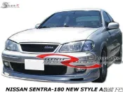 NISSAN SENTRA-180 NEW STYLE A版前下巴空力套件01-04