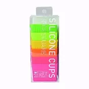 【日本 Sugar Land】便當菜分隔盒6入組/方型(矽膠 可微波 分隔杯)