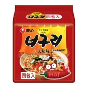 【NONG SHIM 農心】農心香辣海鮮烏龍麵4入(480g)