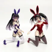 【甄選好禮】約會大作戰 時崎狂三 神十香 兔女郎跪姿 公仔盒裝手辦模型