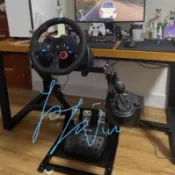 現貨寄出✅「全新支架」PS4/Ps5 pro賽車推薦穩固不搖 GR折疊模擬賽車方向盤架 羅技G29 G923 T300