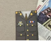 (店+)【預購】客製化憲兵制服卡片｜升遷禮物手工卡片手作紙雕生日情人節週年紀念日禮物母親節父親節聖誕節萬用卡機關情侶陸軍海軍空軍