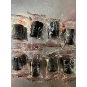 龜苓膏軟糖 馬來西亞 龜苓膏 風味軟糖300g$70 600g$140賣場都用夾鏈袋分裝）
