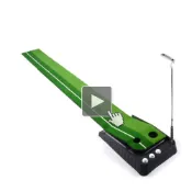 (店+)【索樂生活】GOLF高爾夫球室內果嶺推桿草皮練習器(果嶺推桿高爾夫揮桿推桿練習草皮高爾夫打擊墊)