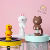 硅膠吸管帽 吸管防塵塞 1cm冷萃杯吸管防塵塞 吸管套硅膠帽防落灰防蟲抗菌可愛高顏值通用  兒童水杯吸管帽 水杯配件