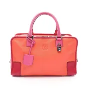 【DOKODEMO】【二手】 LOEWE Amazona 36 手提包，粉紅色/RED/橙色皮革，女士，二手 B