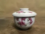 WH22894【四十八號老倉庫】全新 早期 台灣 金義合 杜鵑花 茶杯 蓋杯 茶碗 280cc 1蓋杯價