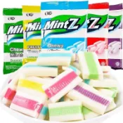 🌟24H出貨🌟•ᴥ•印尼 MintZ薄荷糖明茨牛奶味115g/袋奶糖清涼糖軟糖果零食網紅•ᴥ•