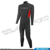 【【蘋果戶外】】AROPEC 亞洛沛 台灣製 1mm 長袖長褲連身防寒衣 (男款) DS-5B137M-1.5mm