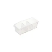 (店+)【KEYWAY 聯府】大冰箱收納盒附隔板-1入(衛浴置物盒 瓶罐整理盒)