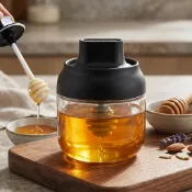 醬料罐 280ml 調味料罐 玻璃醬油瓶 醬油罐 調味瓶 蜂蜜瓶 防潮罐【HK0065】99750走走去旅行