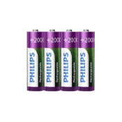 (店+)【Philips 飛利浦】充電電池 3號 4號 鎳氫電池 高容量 低自放電 PHILIPS AA AAA 電池 充電3號電池