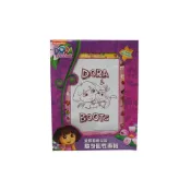 (店+)DORA 愛冒險的朵拉 隨身磁性畫板 DA037B/一個入 33cm x 24cm 磁粉白板根華京甫正版授權