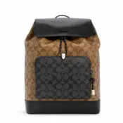 COACH 抽繩雙肩包翻蓋旅行背包男士後背包 C2949~【 菲尼斯 國際精品 ★初秋極享】