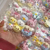 臺灣🌸解壓玩具 發洩角落生物鼻嘎系列硅膠捏捏模具 可捏捏樂 解壓diy手工翻模