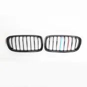 BMW F30 320i 328i 335i 2012-2016專用水箱護罩（亮黑單線三色版）-極限超快感