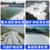 特惠/免運🚚魚池防滲膜 防水土工膜 复合土工膜 鱼塘防渗膜 鱼池防水蓄水池膜 护坡防漏两布一布一膜 池塘塑膠布 防漏膜