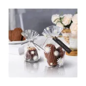 (店+)禎巧妙 台灣現貨 包裝袋 清新雛菊 (大/小號 )  餅乾袋 牛軋糖曲奇點心自立袋雪花酥糖果平口蘋果包裝袋
