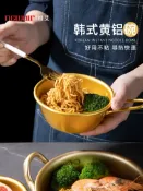 協貿國際日用品生活6館 韓式泡面碗帶把手分食小碗韓國吃播小鍋餐具拌飯拉面碗米酒碗單個