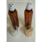 【佳樺🇹🇼瓶瓶罐罐】MIT三鋼珠頭茶色玻璃10ml滾珠瓶批發🇹🇼臺灣製造正品有發票 滾珠瓶GBT-041精油瓶 走珠瓶