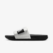 Nike Offcourt Adjust Slide DQ9624-100 男 涼拖鞋 運動 休閒 魔鬼氈 白黑