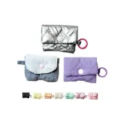 (店+)【GS 3C】信封式 韓系ins風 藍牙耳機收納包 Airpods 三星Buds 耳機保護套 充電孔 按扣開合 收納包