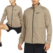 Nike As M Nk Thrma Sphr Ls Fz Top 男款 卡其色 運動 立領 外套 DM5941-247