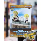 ☆DumpyToy☆ 現貨 日版 金證 景品 航海王 海賊王 WCF LOG STORIES 香吉士&哲普 公仔