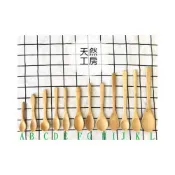 (店+)客製雕刻 竹湯匙 木湯匙 攪拌匙 蜂蜜匙 調味匙 牛奶匙 果醬匙 點心匙 醬料匙  水餃棒 湯匙批發 雷射雕刻 天然工房
