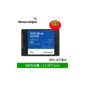 (店+)【Western Digital】藍標 SA510 1TB 1T 2.5吋 SATA SSD固態硬碟 五年保固